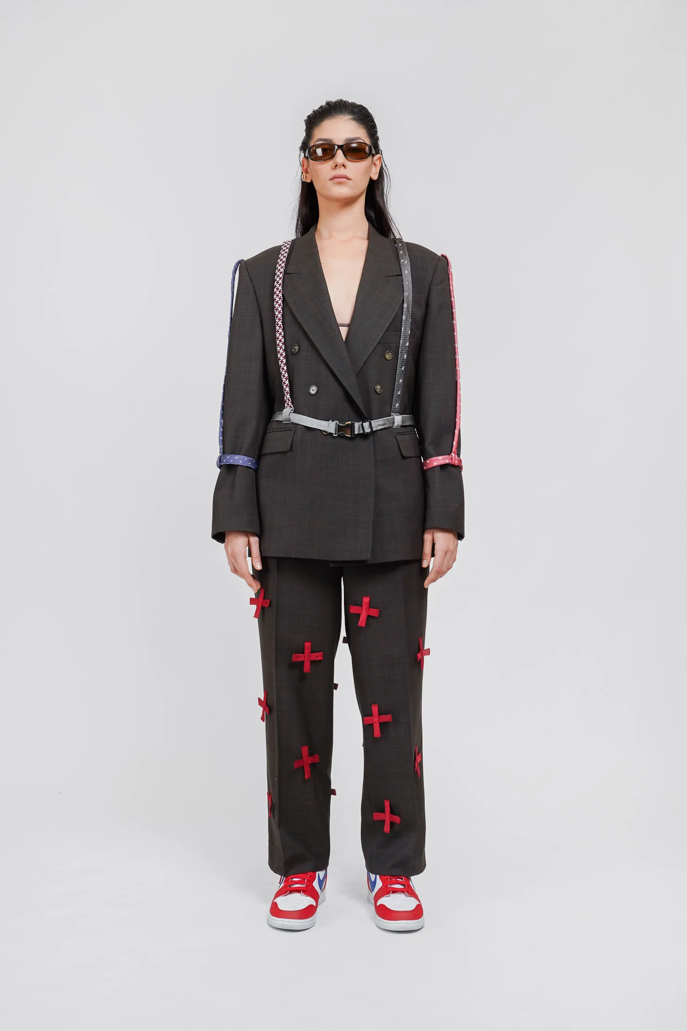 BLAZER WITH TIE DETAILS - Image 3