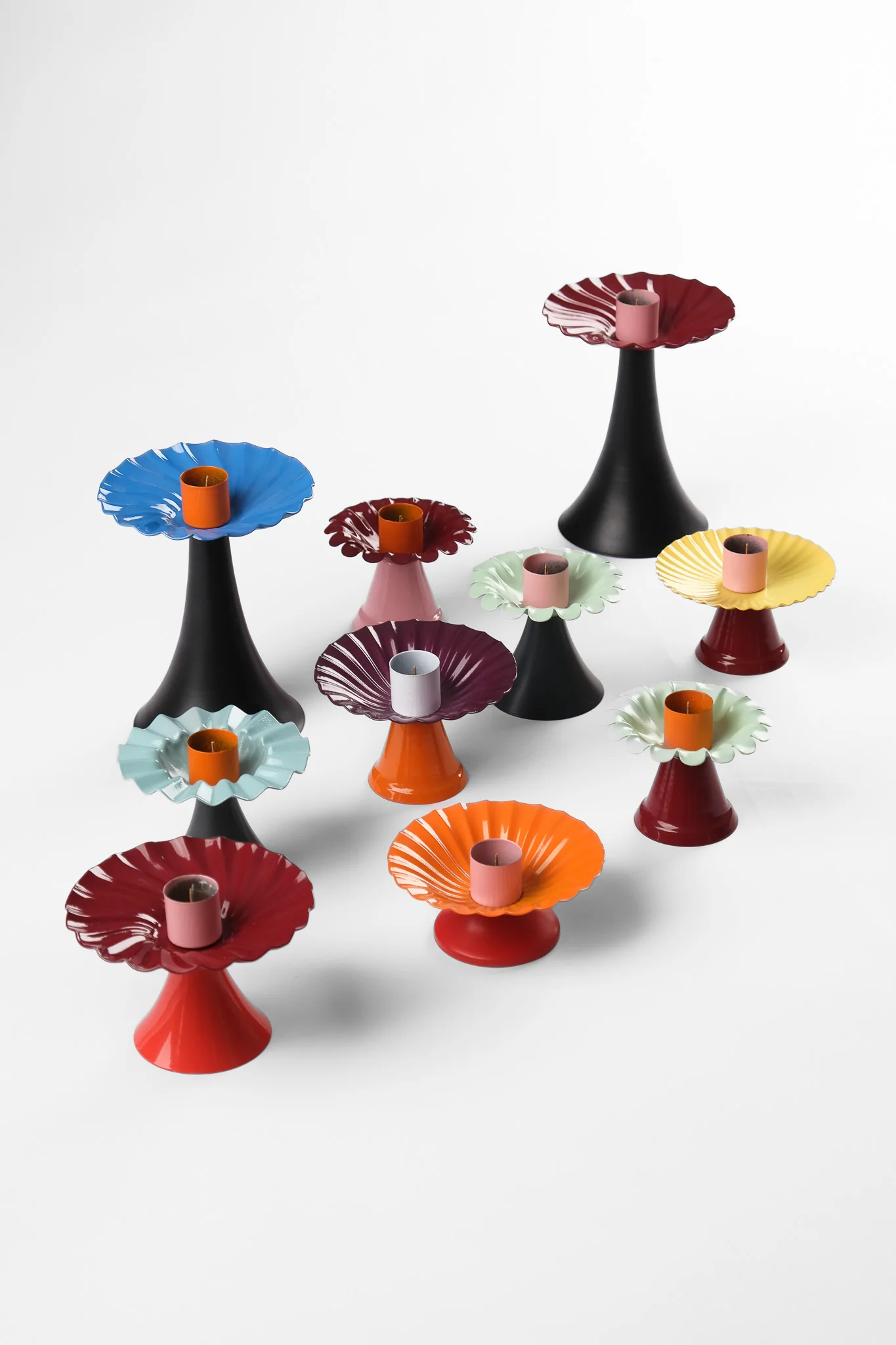 CANDLEHOLDER - PURPLE ORANGE - Image 5