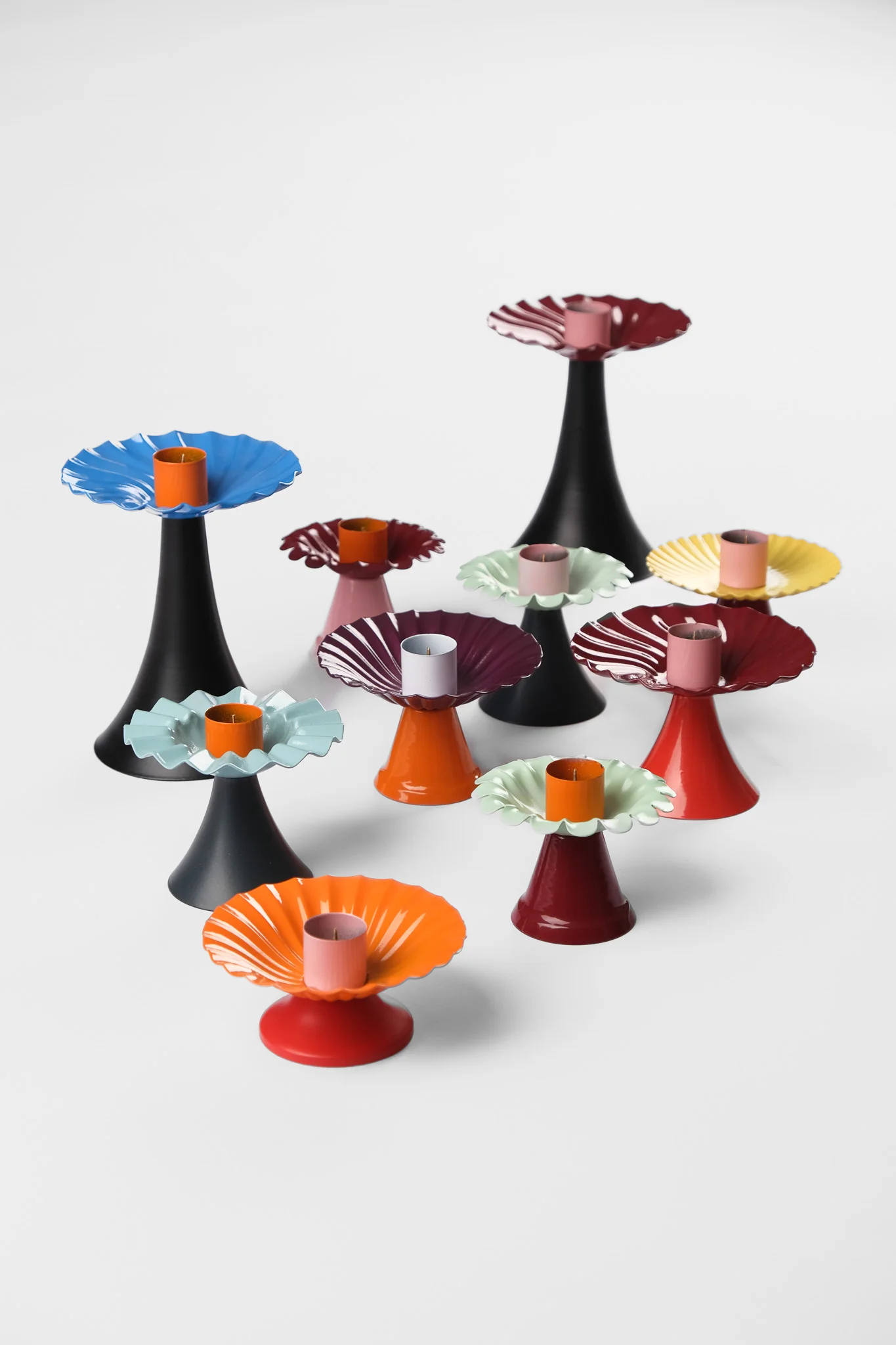CANDLEHOLDER - ORANGE RED - Image 6
