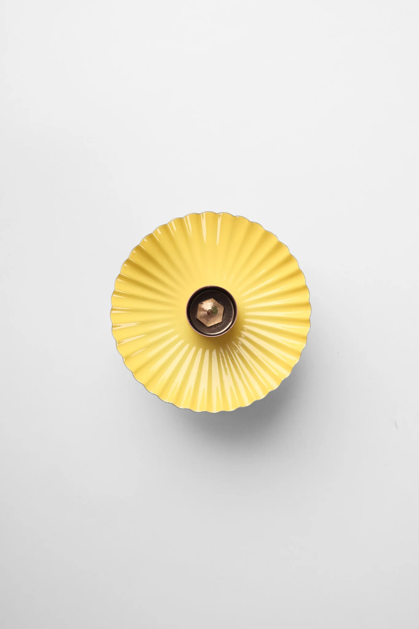 CANDLEHOLDER - YELLOW BURGUNDY - Image 3