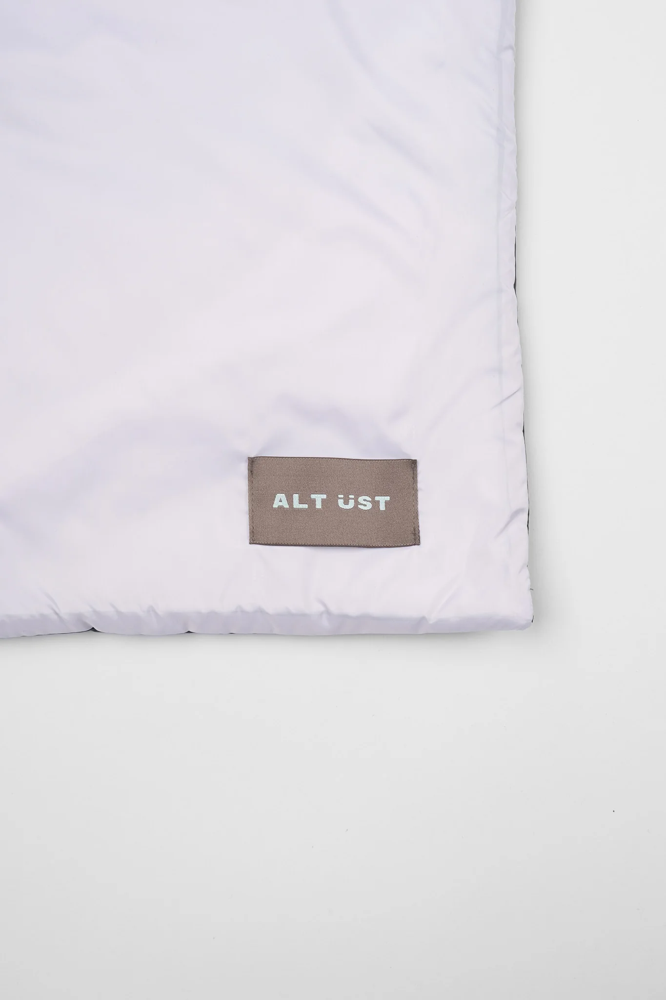 PUFFER SCARF - LILAC NAVY - Image 3