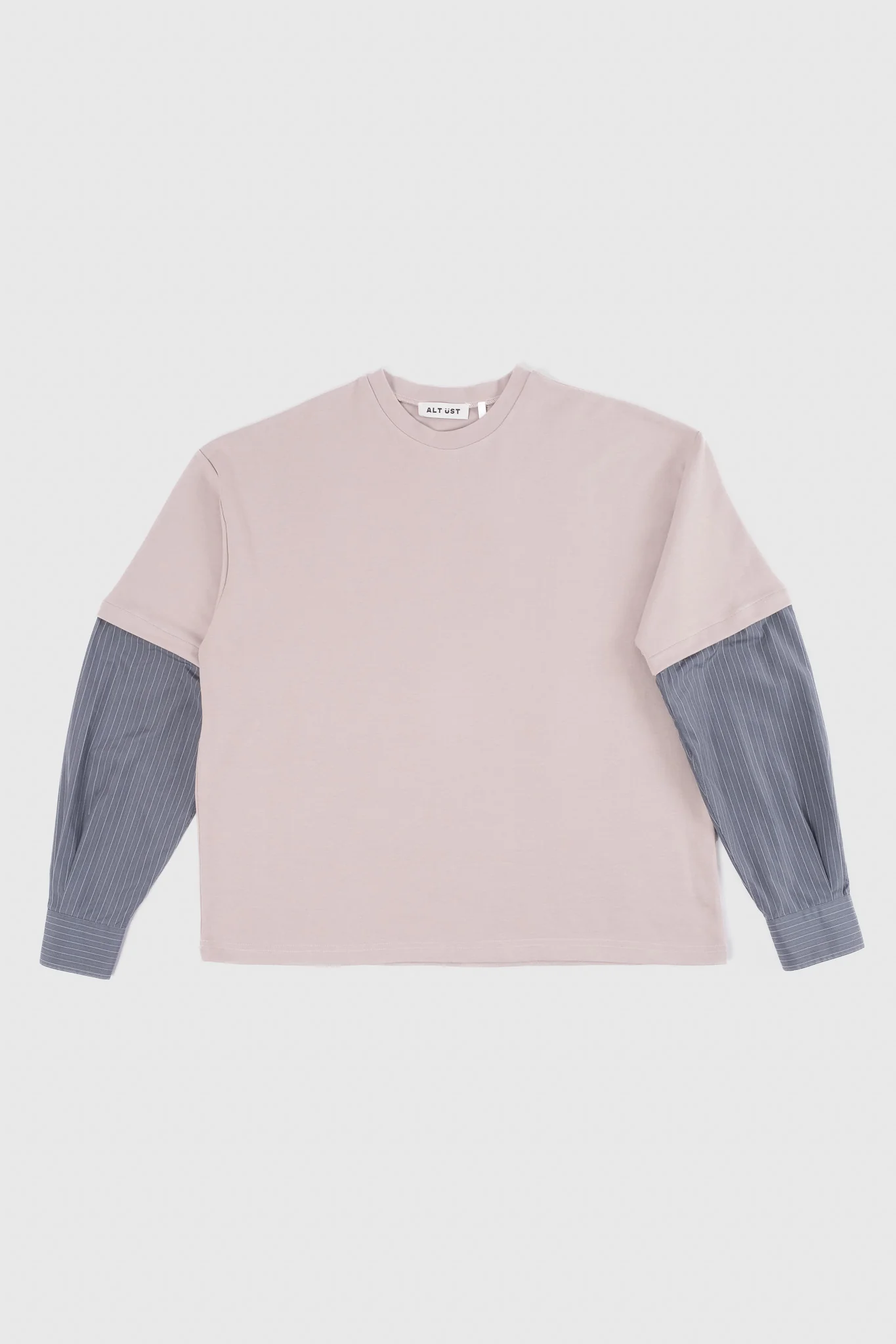 SHIRT SLEEVED T-SHIRT β ONE OF ONE IN STONE-DARK GRAY β L