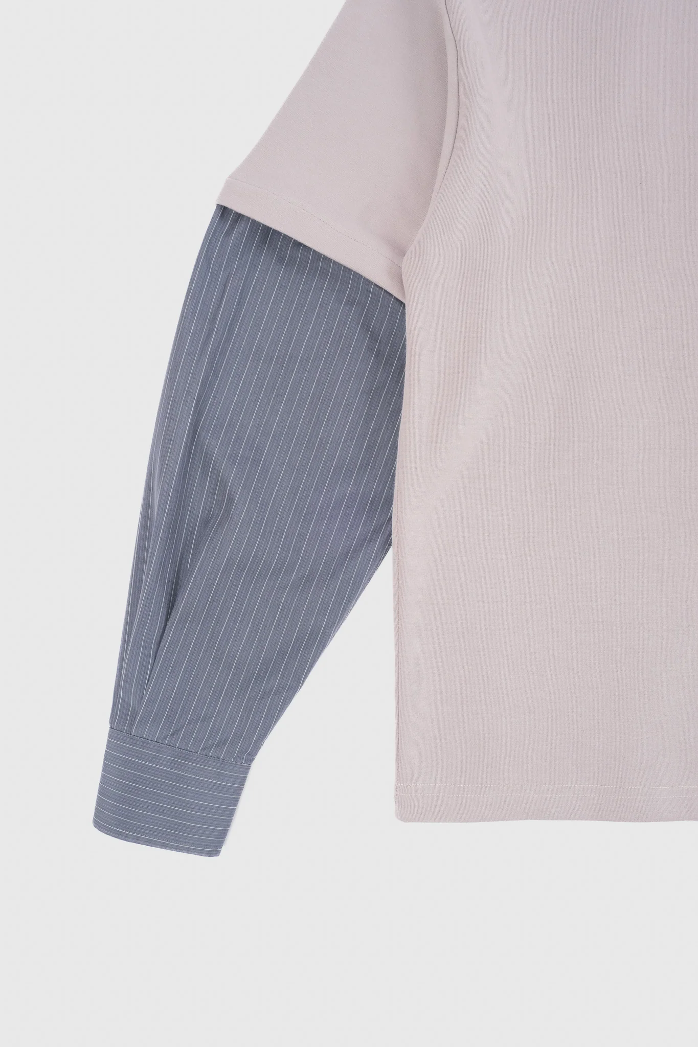 SHIRT SLEEVED T-SHIRT β ONE OF ONE IN STONE-DARK GRAY β L - Image 2