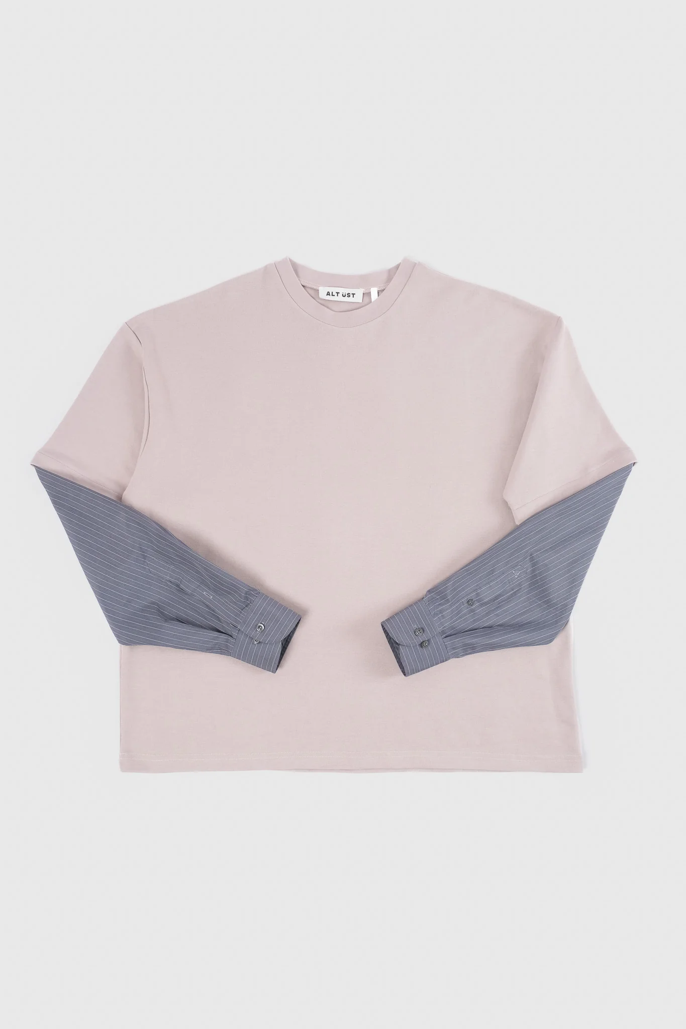 SHIRT SLEEVED T-SHIRT β ONE OF ONE IN STONE-DARK GRAY β L - Image 3