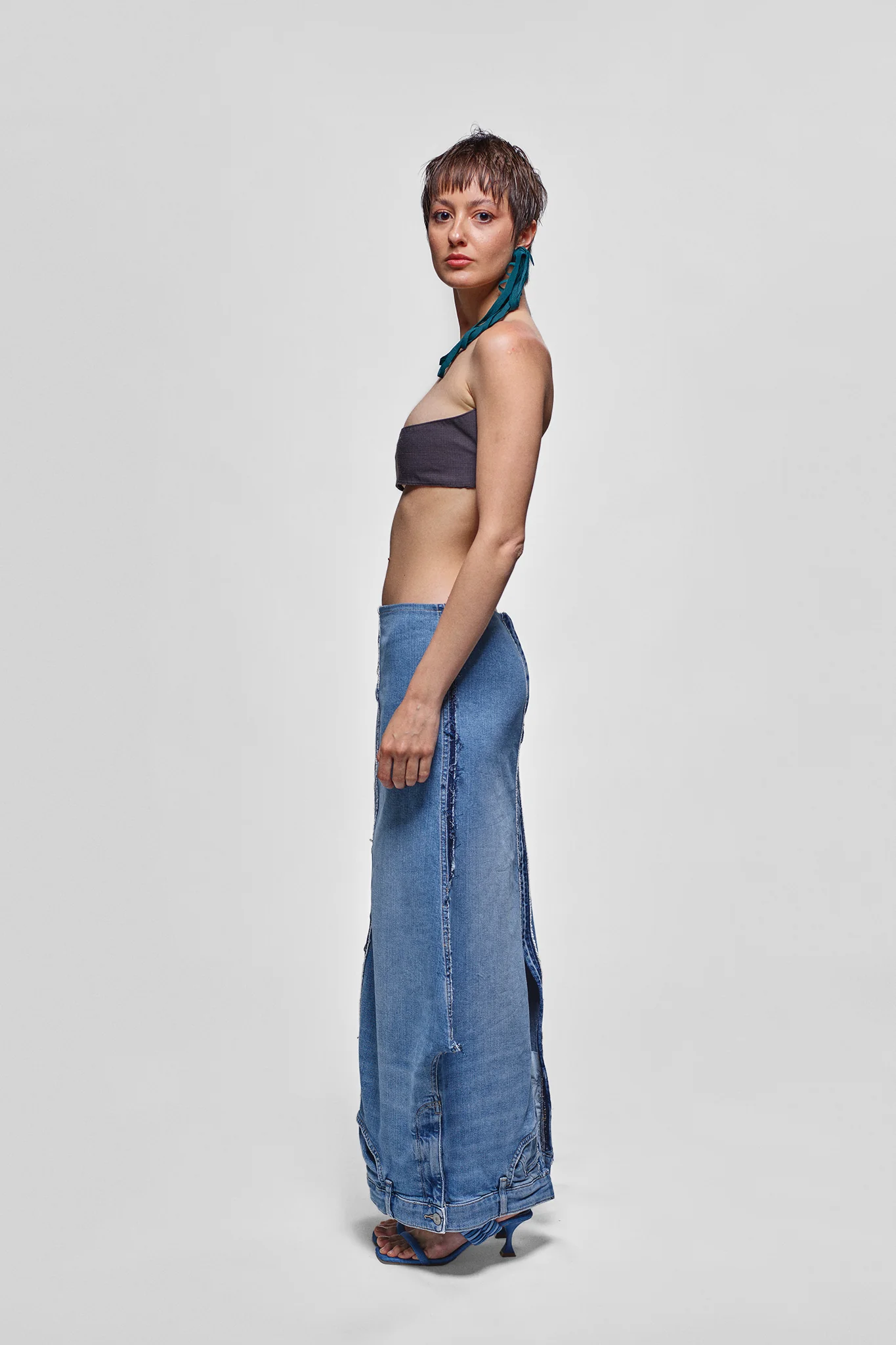 STRAPLESS COLLAR BRA - Image 3