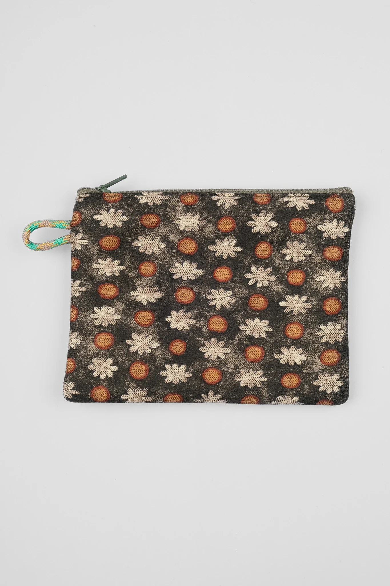TIE COIN PURSE - GREEN DAISY - Image 3